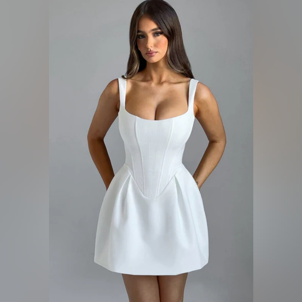NWT Janiyah Mini Dress Ivory - Medium